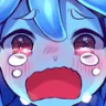 Emoji cryblue