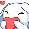 Emoji BunnyLove