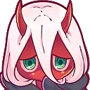 Emoji ZeroTwoDemonSSadLS