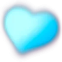 Emoji heart_blue