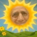 Emoji pope_sun