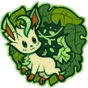 Emoji leafeon