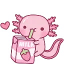 Emoji 94432axolotldrink