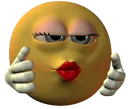 Emoji kiss
