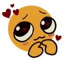 Emoji Adoring