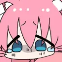 Emoji hitori_sob_cat
