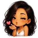 Emoji kiss_esty
