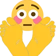 Emoji feet_blush