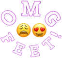 Emoji OMG_FEET