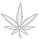 Emoji White_weed
