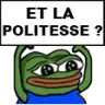 Emoji PepePolitesse