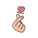 Emoji coeurdoigt