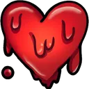Emoji JDEheartredmelting