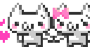 Emoji 4273couplecats