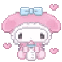 Emoji my_melody_baby_love