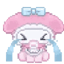Emoji my_melody_crying