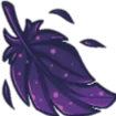 Emoji purplefeather