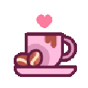 Emoji Gif_SakurakiRP_CoffeePink