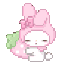 Emoji my_melody_sleeping