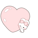 Emoji big_hearts_bunny