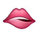 Emoji levre