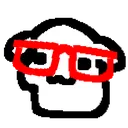 Emoji a_ab_glasses_nerd_smart
