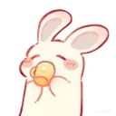 Emoji slurp_bunny