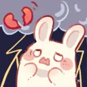 Emoji broken_heart_bunny
