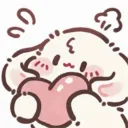 Emoji heart_bunny