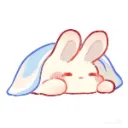 Emoji sleep_bunny