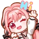 Emoji Nikki_Hi