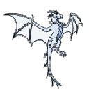 Emoji Dragon_blanc
