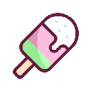 Emoji Gif_SakurakiRP_IceCreamPink