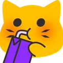 Emoji W_CatSip