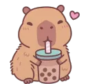 Emoji capylove