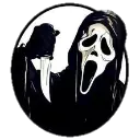 Emoji BAW_White_Black_Ghostface