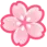 Emoji pinkflower