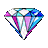 Emoji diamant