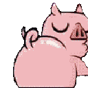 Emoji piggydance