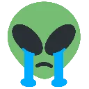 Emoji alien_sad
