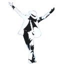 Emoji MichaelJacksonMoonwalkPNGPic