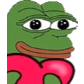 Emoji E_pepe_heart