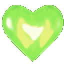 Emoji 7673greenheartspin