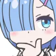 Emoji rezeroREM_think