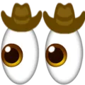 Emoji fun_cowboyeyes