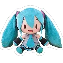 Emoji Plush_Miku