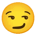 Emoji smirk