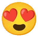 Emoji hearteyes