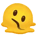 Emoji melting