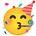 Emoji partyingface